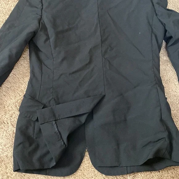 Junya Wananabe Comme des Garcons Black Wool Blazer - Picture 14 of 14